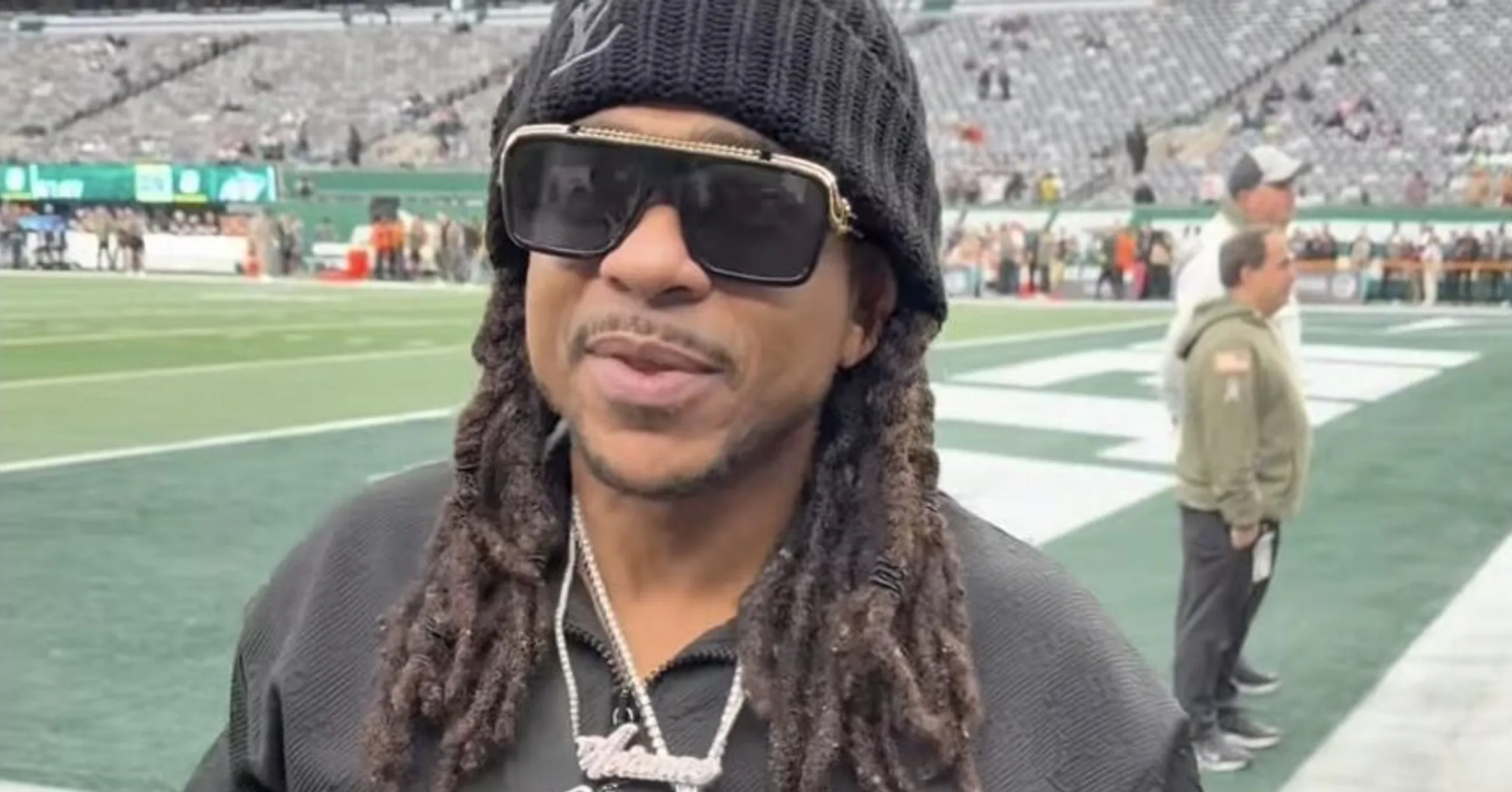 Max B Goes Straight To New York Jets Game After Release From Prison