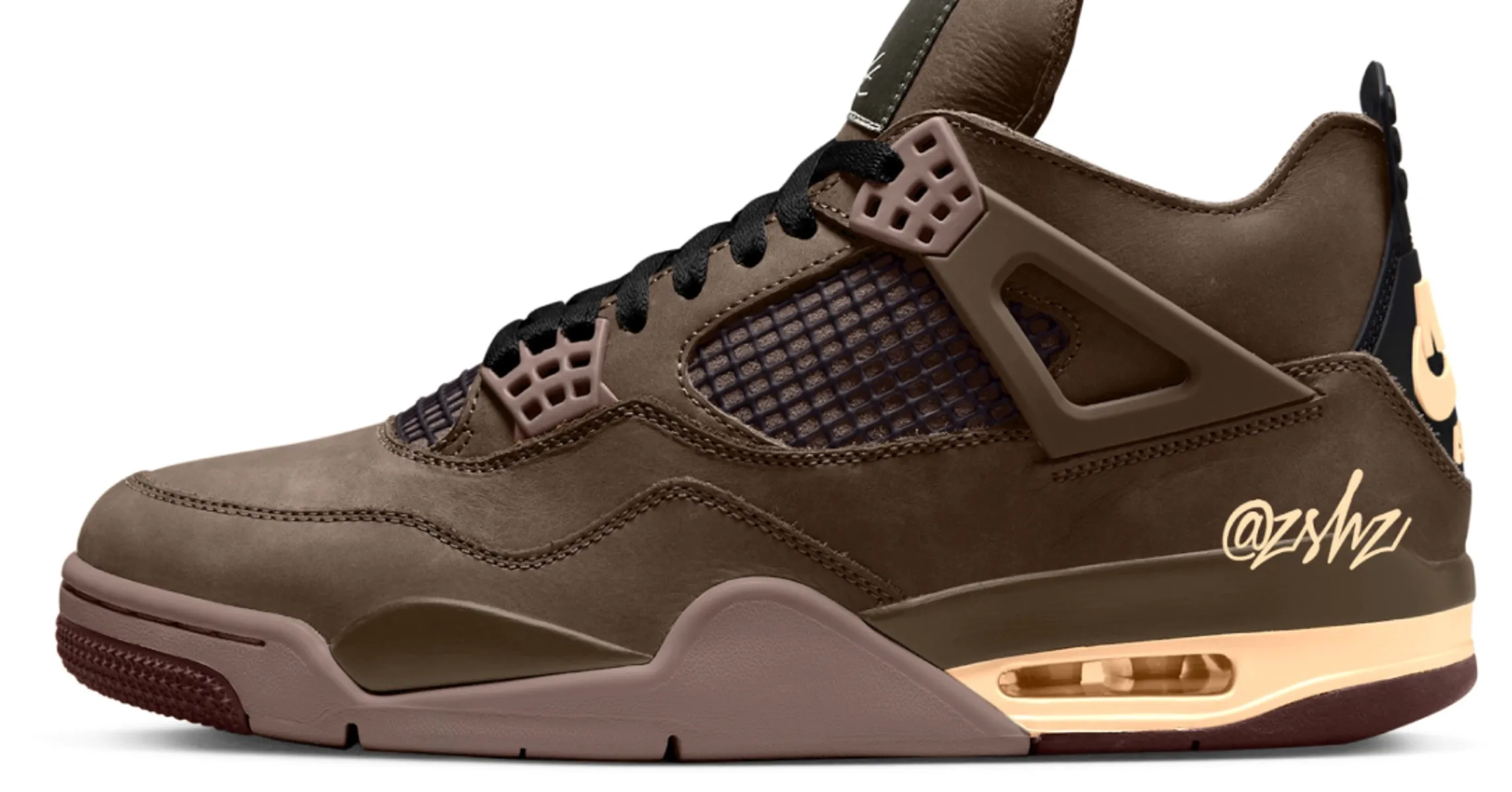 First Look At The A Ma Maniere x Air Jordan 4 