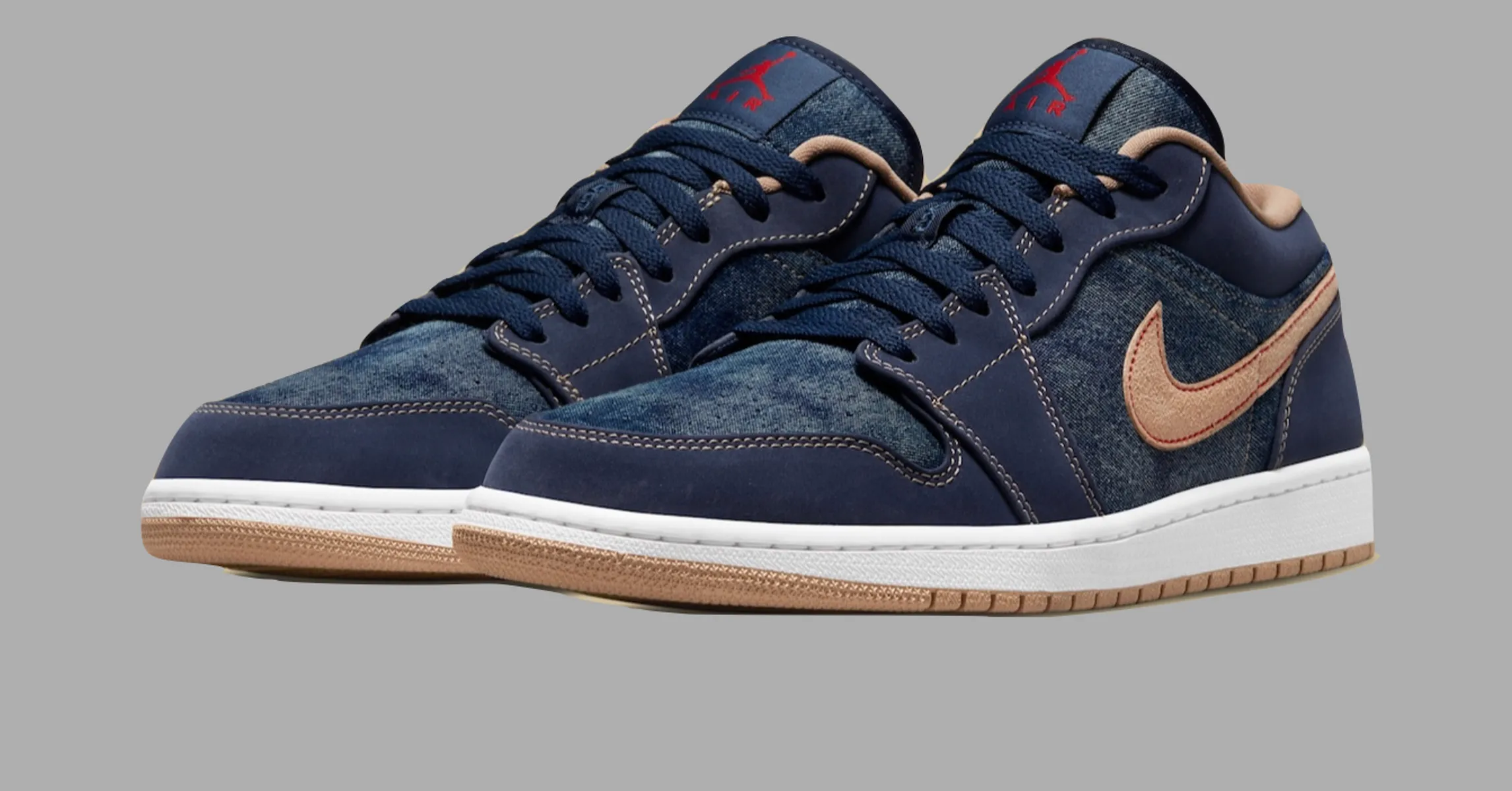 A First Look At The Air Jordan 1 Low “Denim”