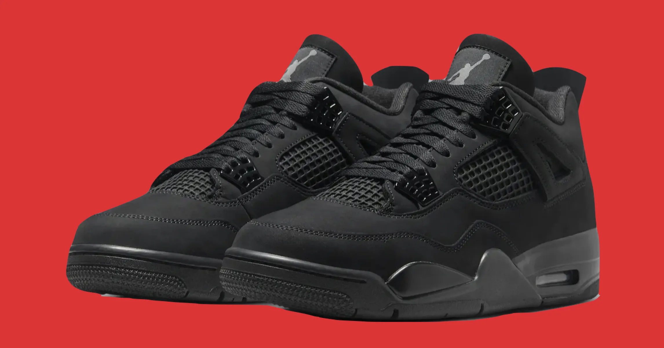 Official Images Drop For The Air Jordan 4 “Black Cat”