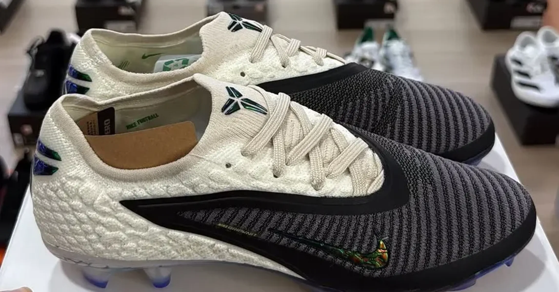 Kobe Bryant × Nike Phantom 6 First Look At The Kobe Bryant x Nike Football Phantom 6 Elite