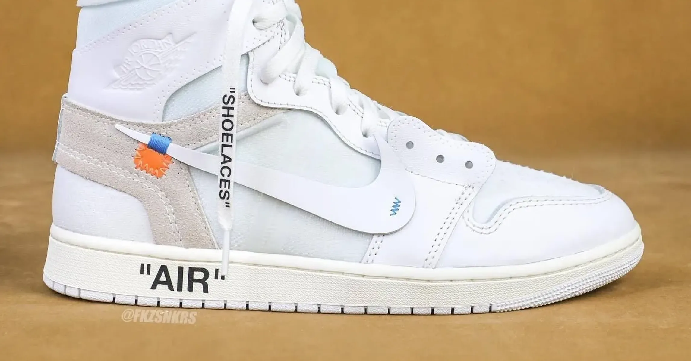 Virgil Abloh Archive x Air Jordan 1 High OG “Alaska” New Detailed