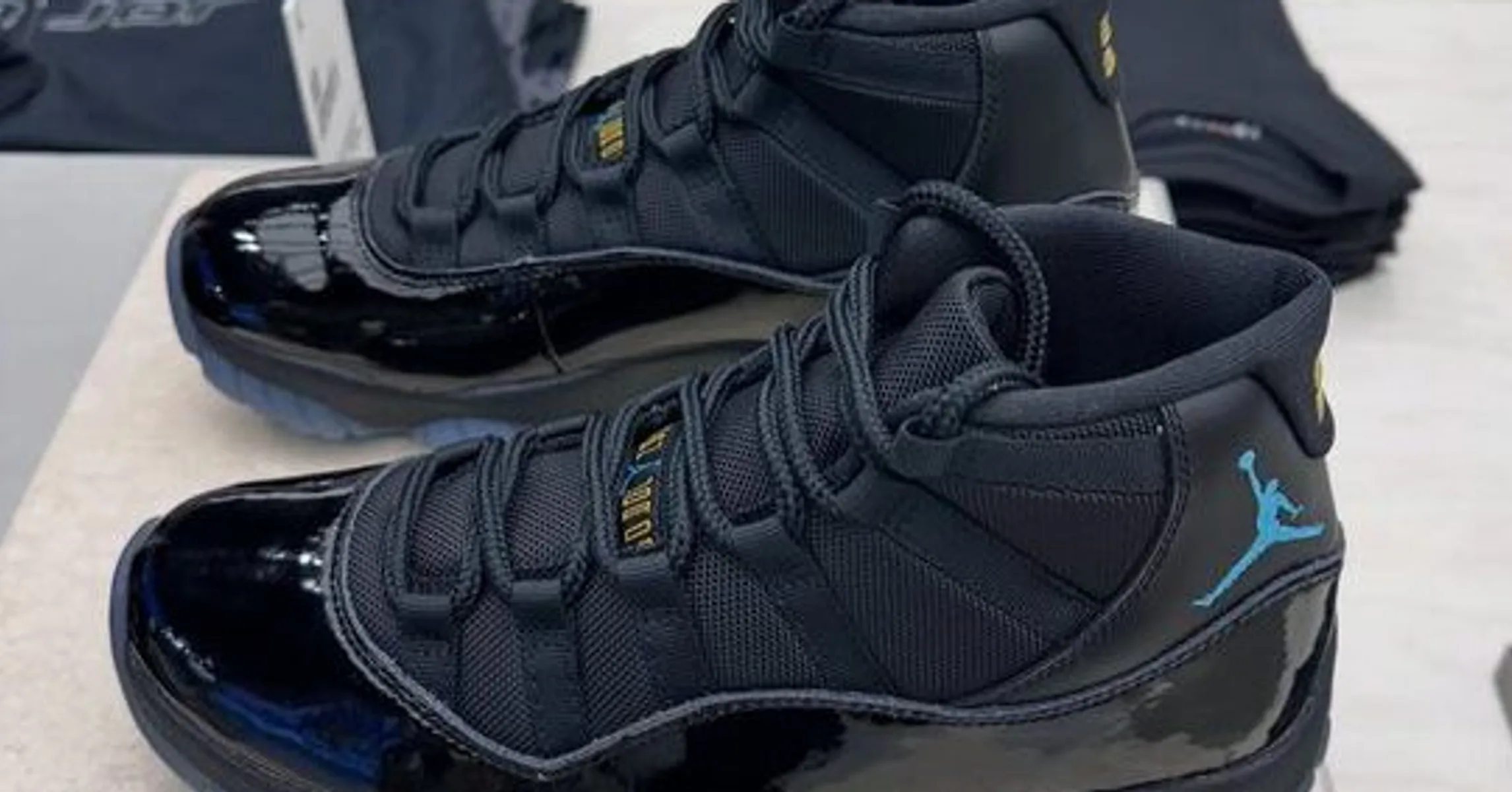 Air Jordan 11 “Gamma Blue” Seen Sitting On Shelves In Japan