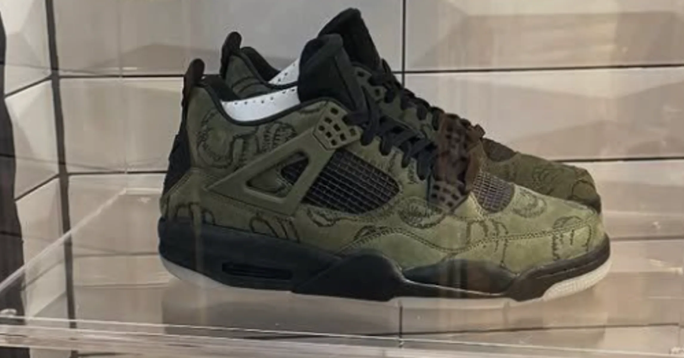 Exclusive Look At Unreleased Air Jordan 4 x KAWS 