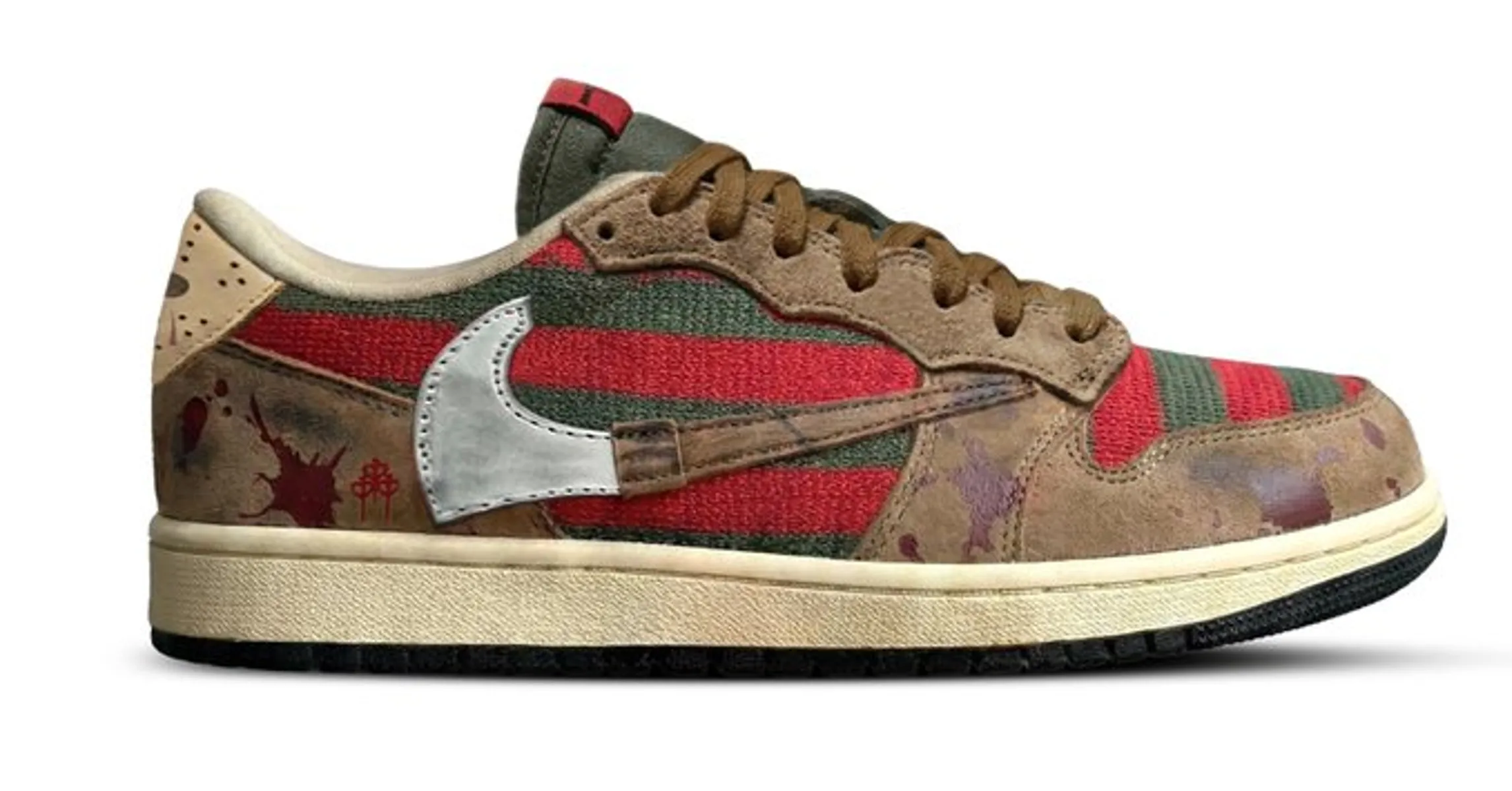 Cold Sins Freddy vs Jason dunks size 9.5 Coldsins Nightmares FREDDY vs JASON !!! The details of these  main image 2
