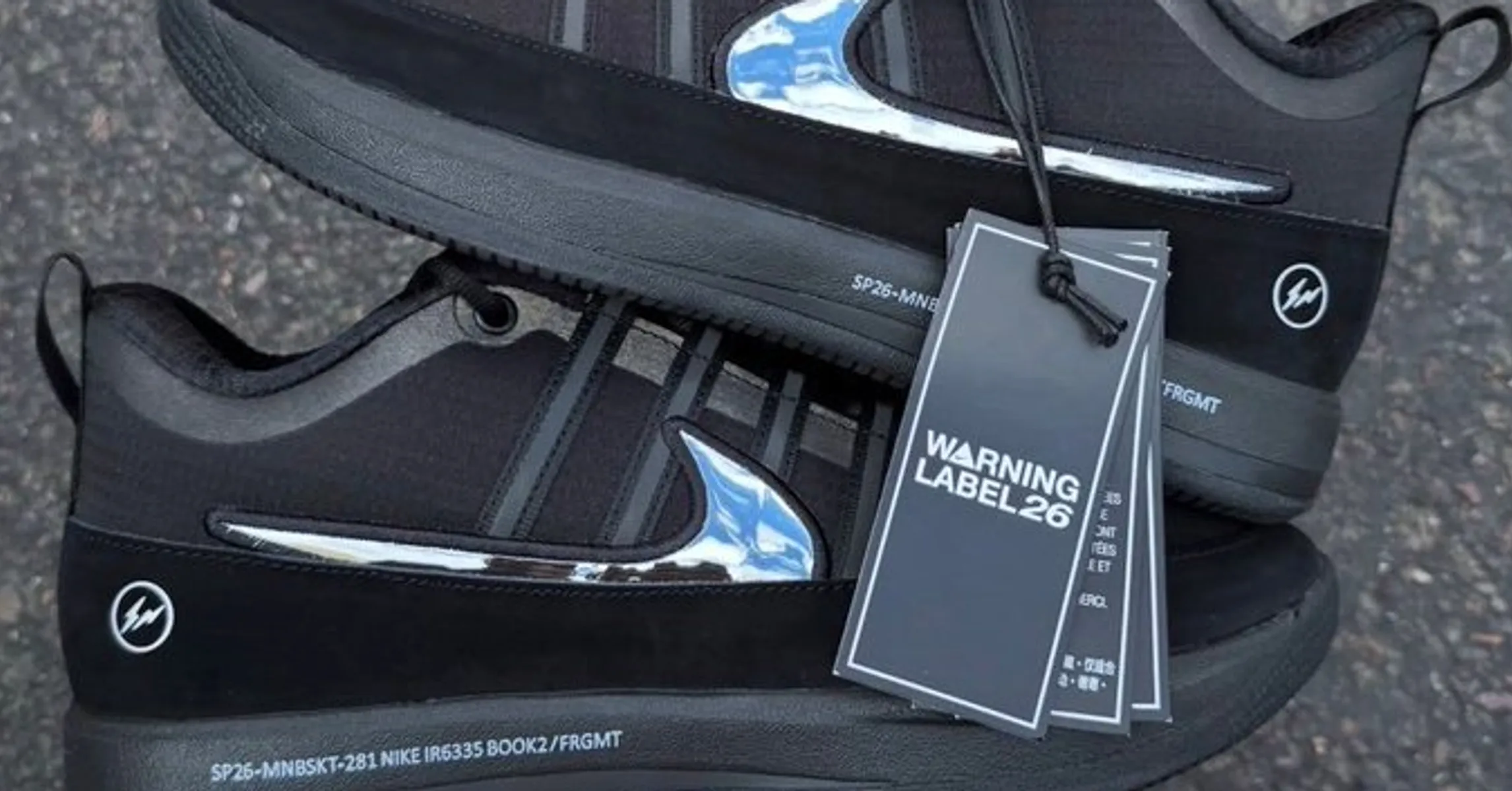 Fragment Design Puts Its Stamp On The Nike Book 2