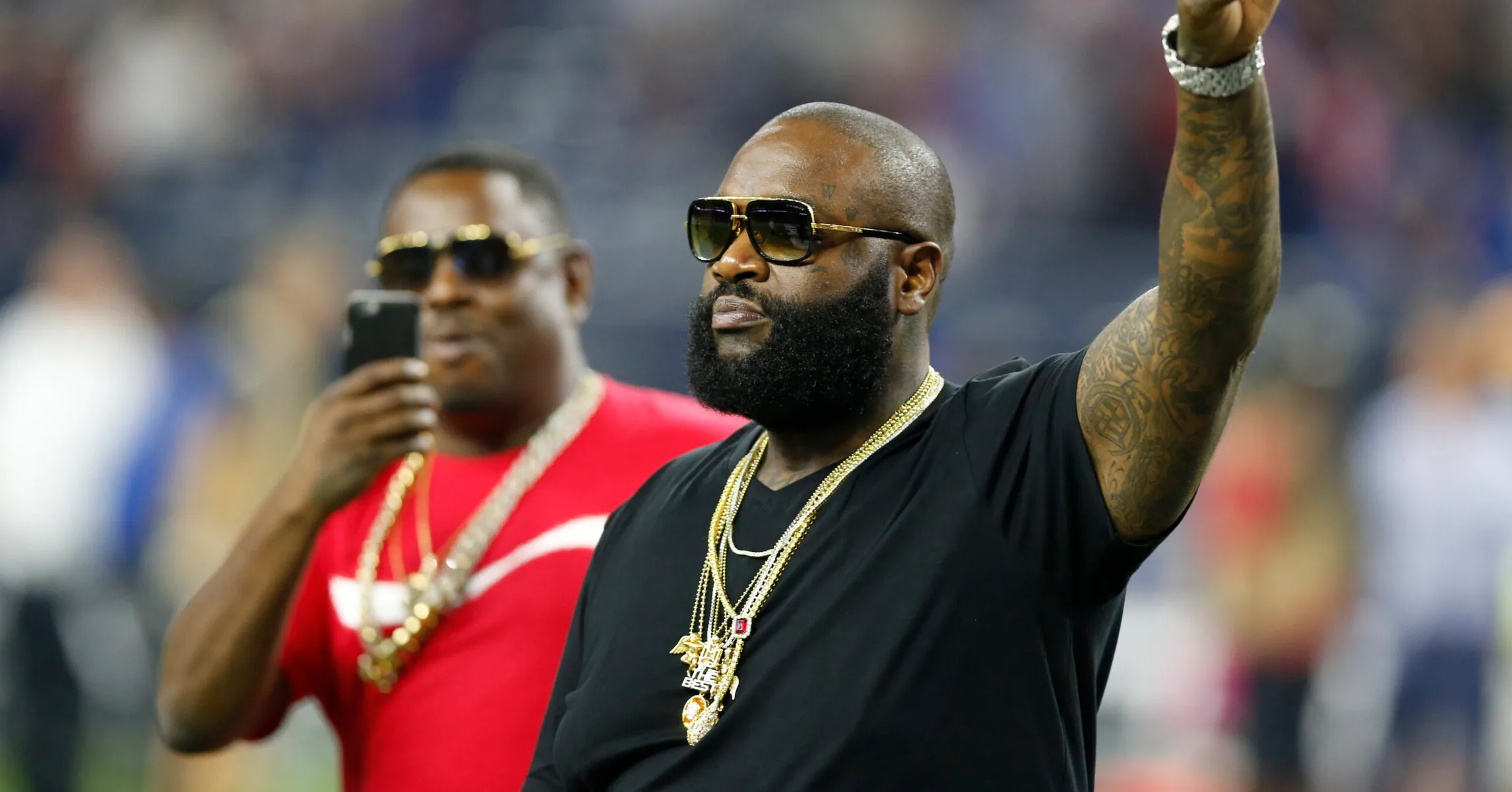 Rick Ross & Deon Cole Laugh At 50 Cent, Daphne Joy & Rozay's Drake Beef