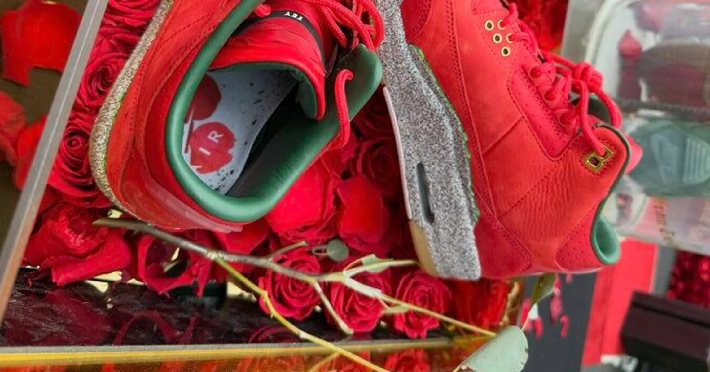 Teyana Taylor’s Air Jordan 3 “Concrete Rose” Surfaces New Sample