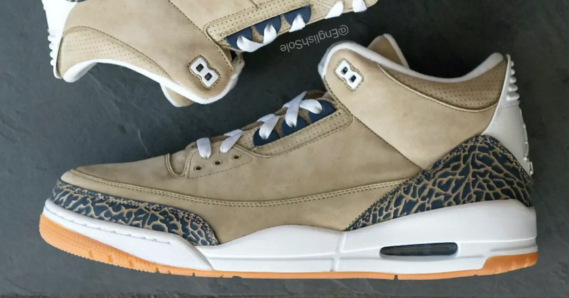 Ultra-Rare Air Jordan 3 “Khaki” Sample Is Releasing To The Public