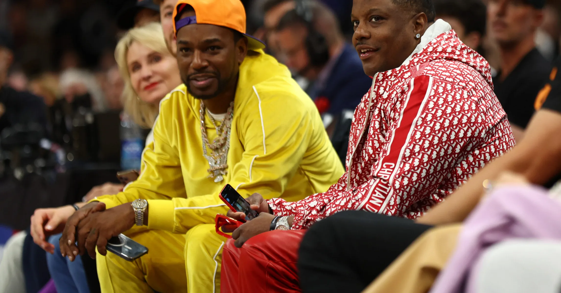 Cam’ron Pulls Up To Keefe D Trial And Goes Viral