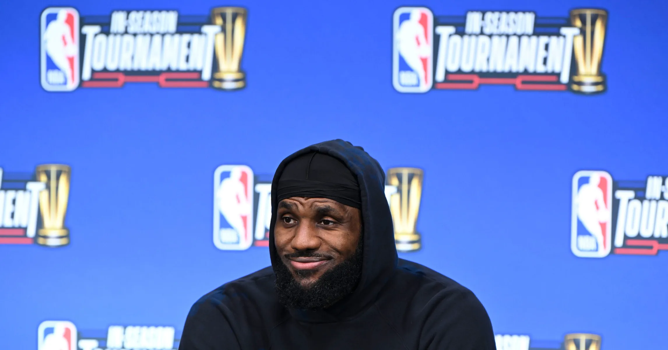 LeBron James Wears The Air Zoom Generation For 76ers Media Day