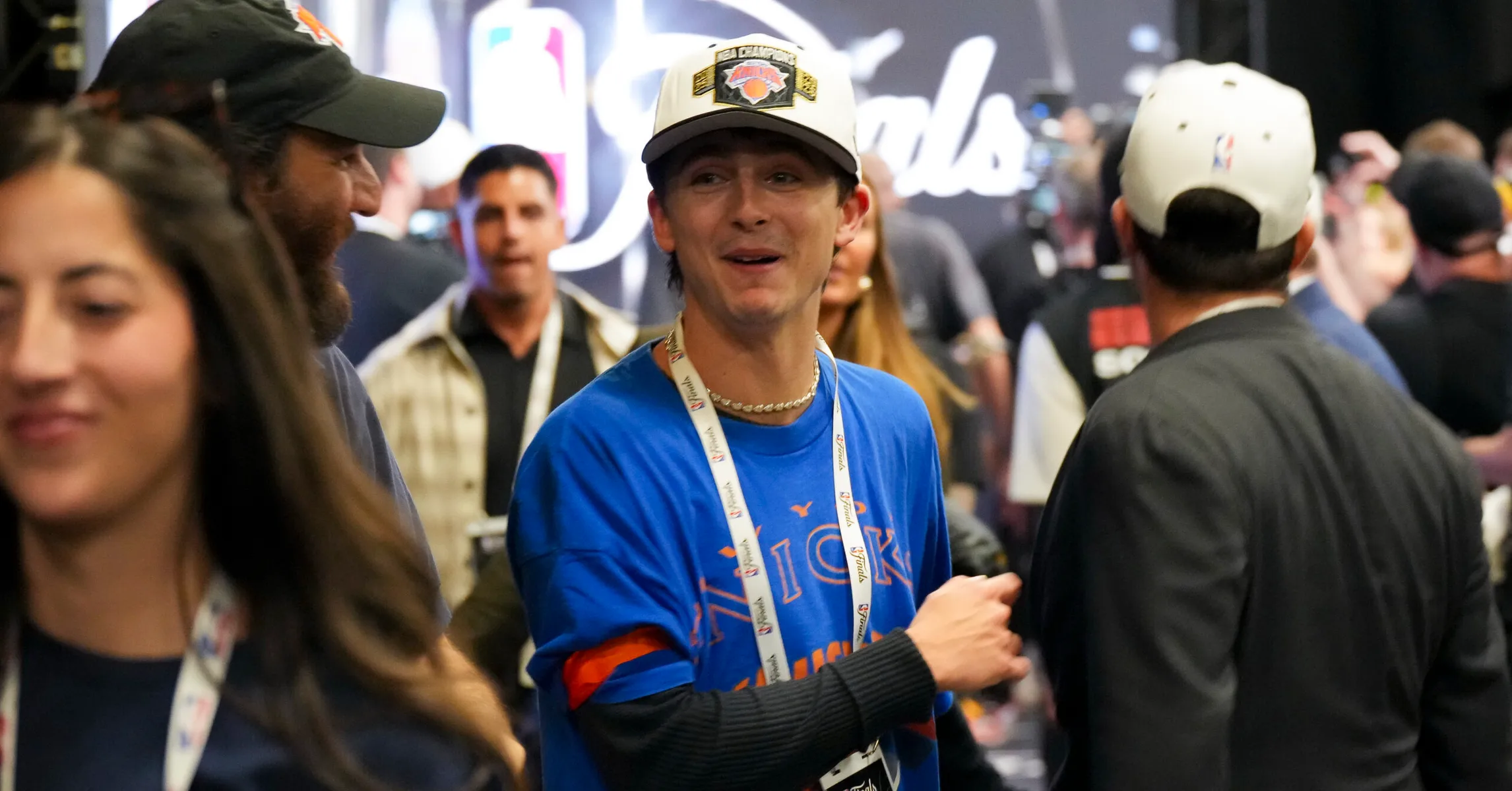 Timothee Chalamet Rocks A Supreme x Wu-Tang Clan Camp Cap