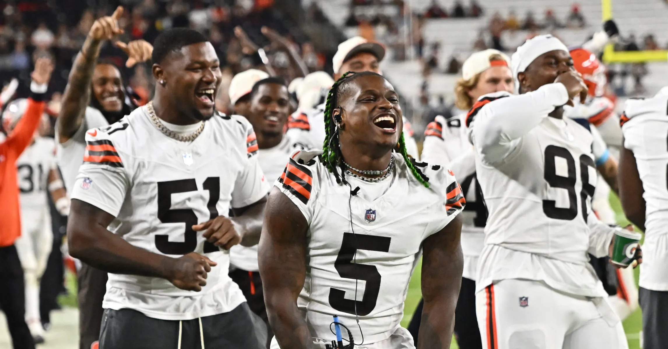 Quincy Williams Debuts Travis Scott-Inspired Cleats With The Browns