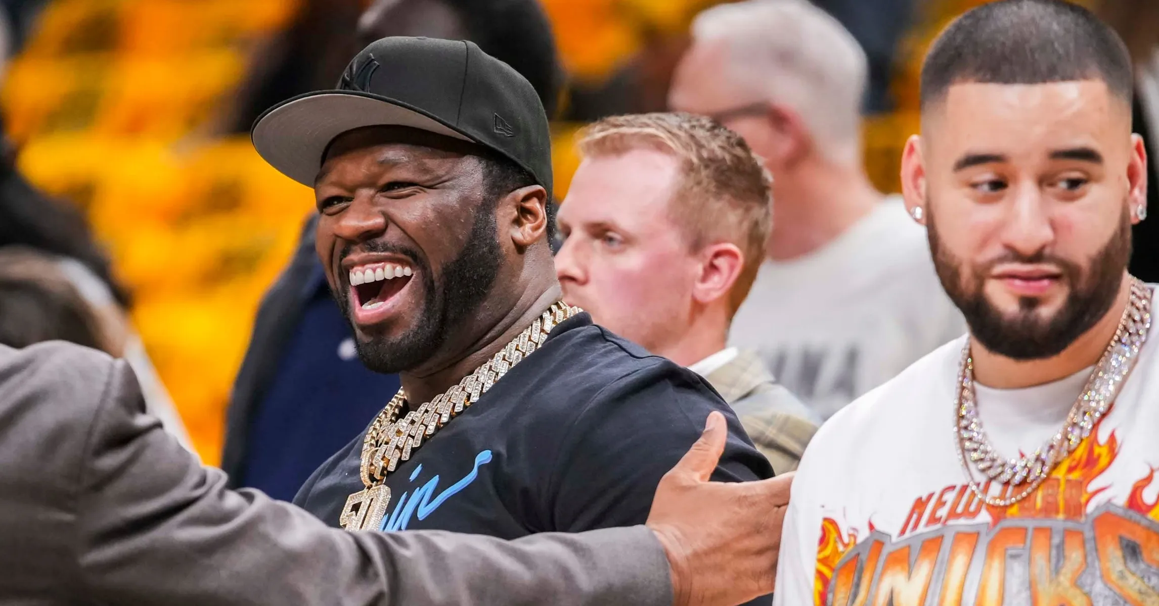 50 Cent Celebrates After His Diddy Documentary Wins An Emmy