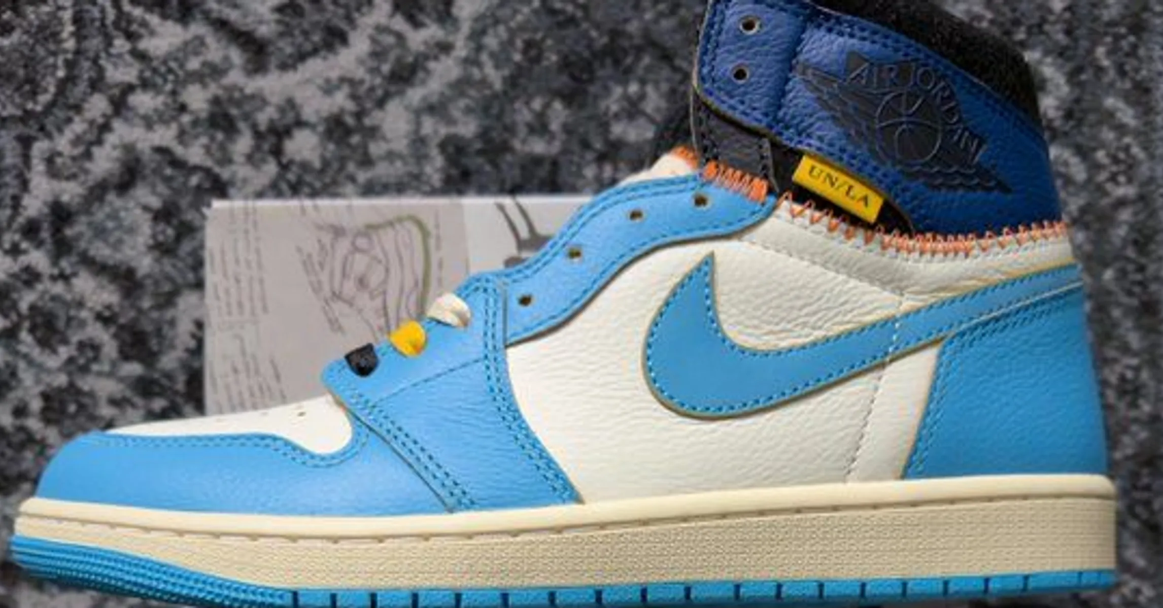 Union LA x Air Jordan 1 “UNC/Royal” Sample Gets A Detailed Look