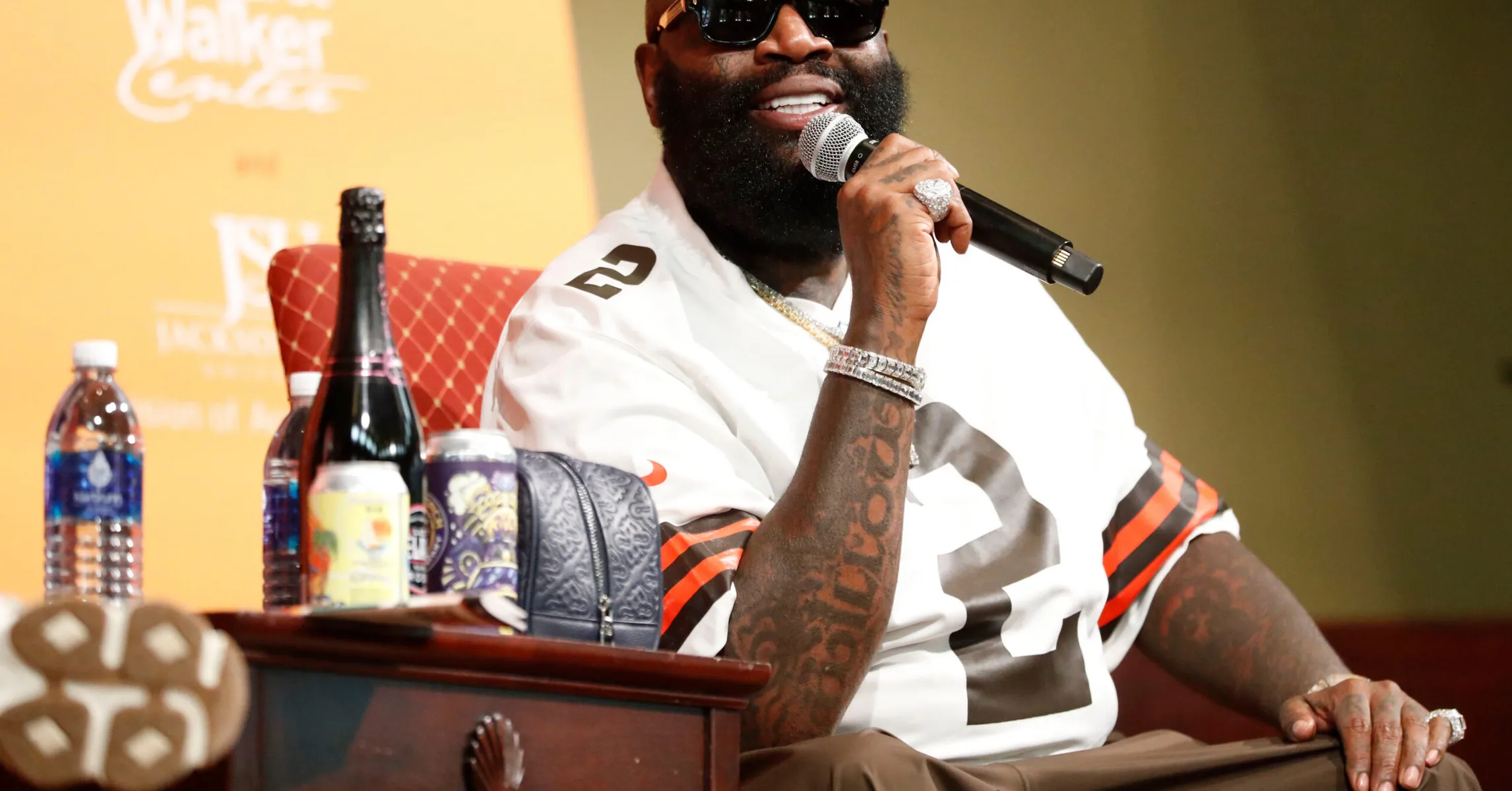 Rick Ross at the Mississippi Book Festival, Jackson, Sept. 26, 2026