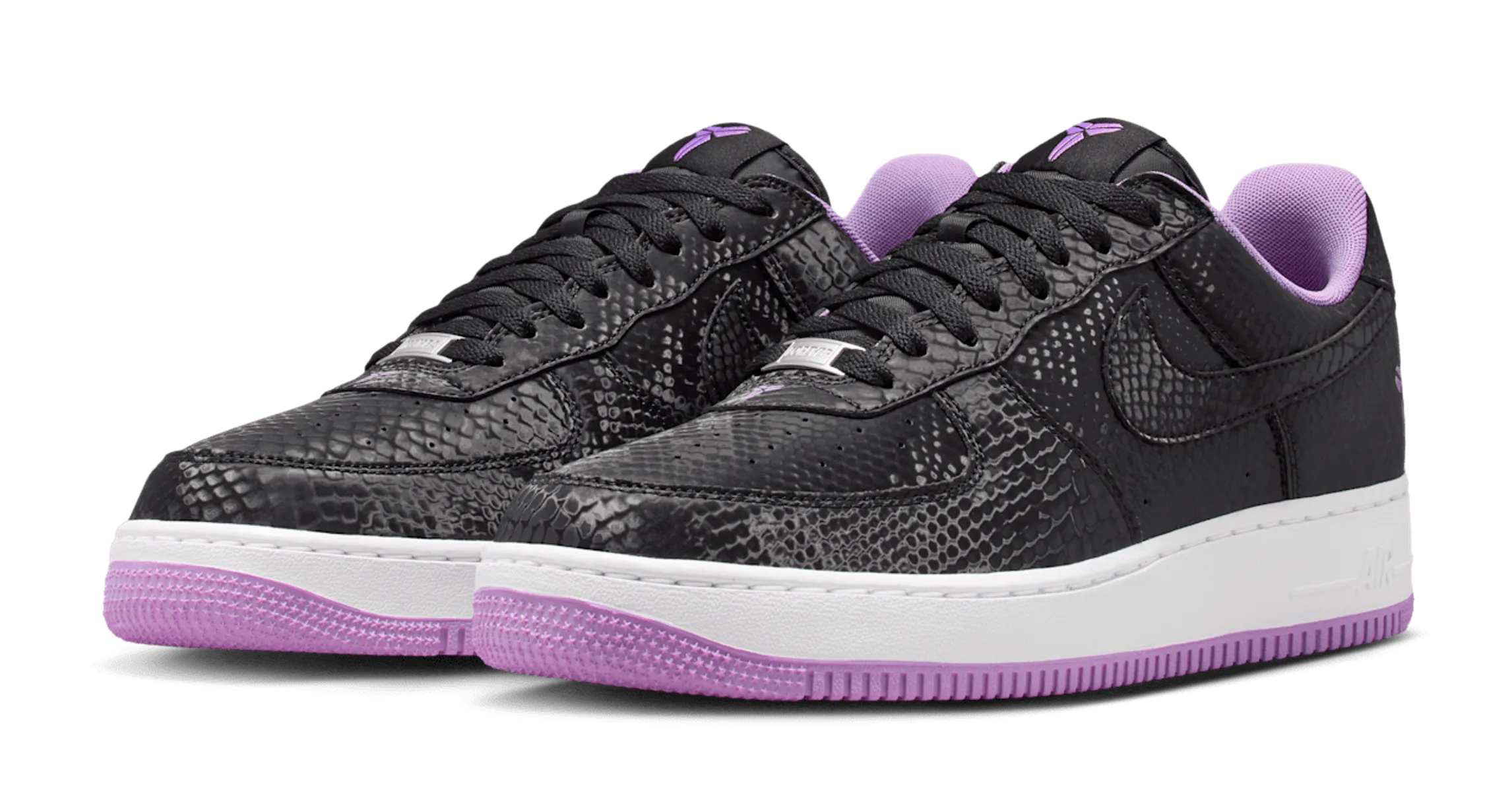 Everything To Know About The Kobe Air Force 1 “Purple Stardust”