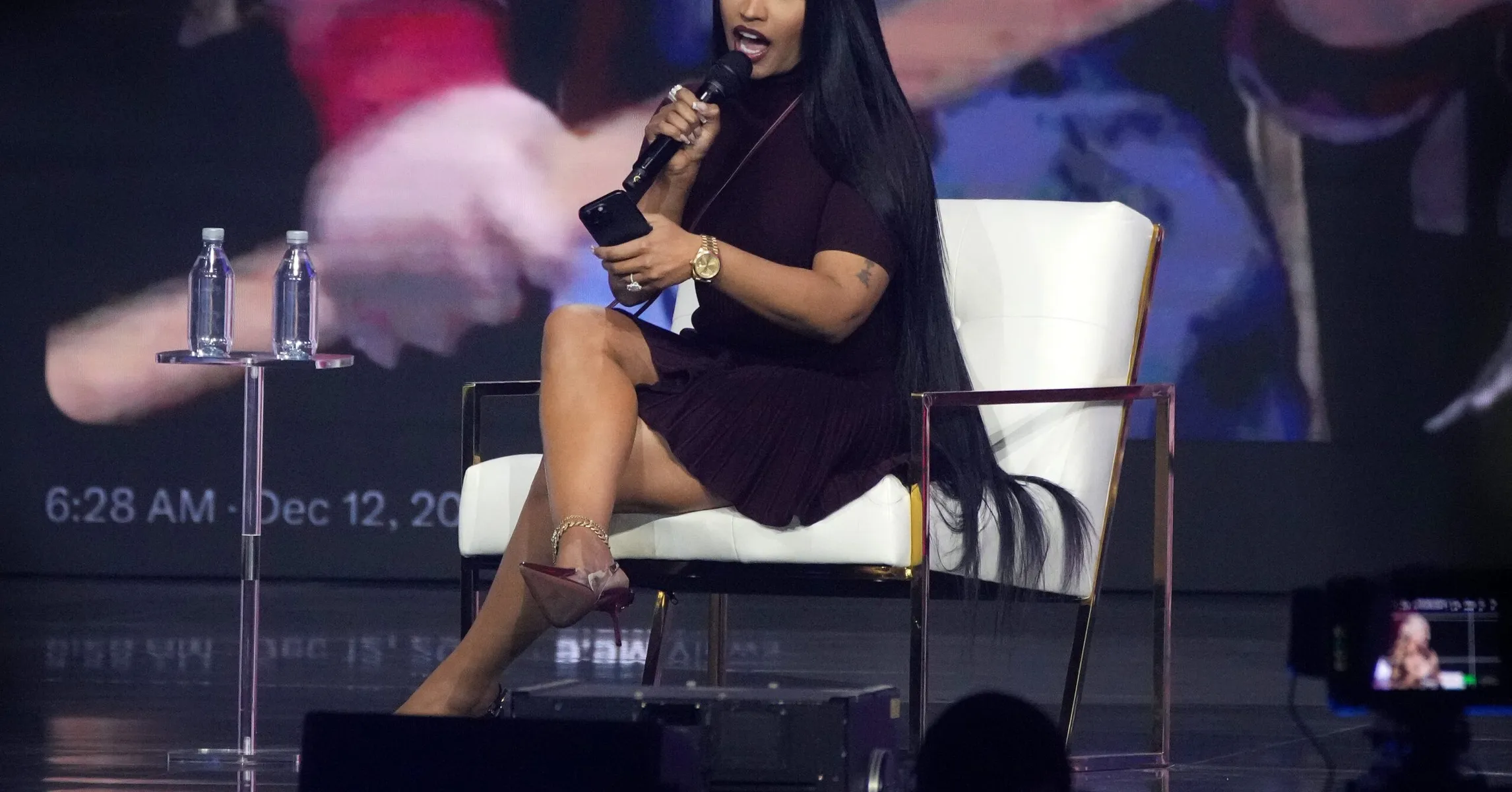 Nicki Minaj Reports “Live From the Future” After Tesla’s Flying Roadster Demo