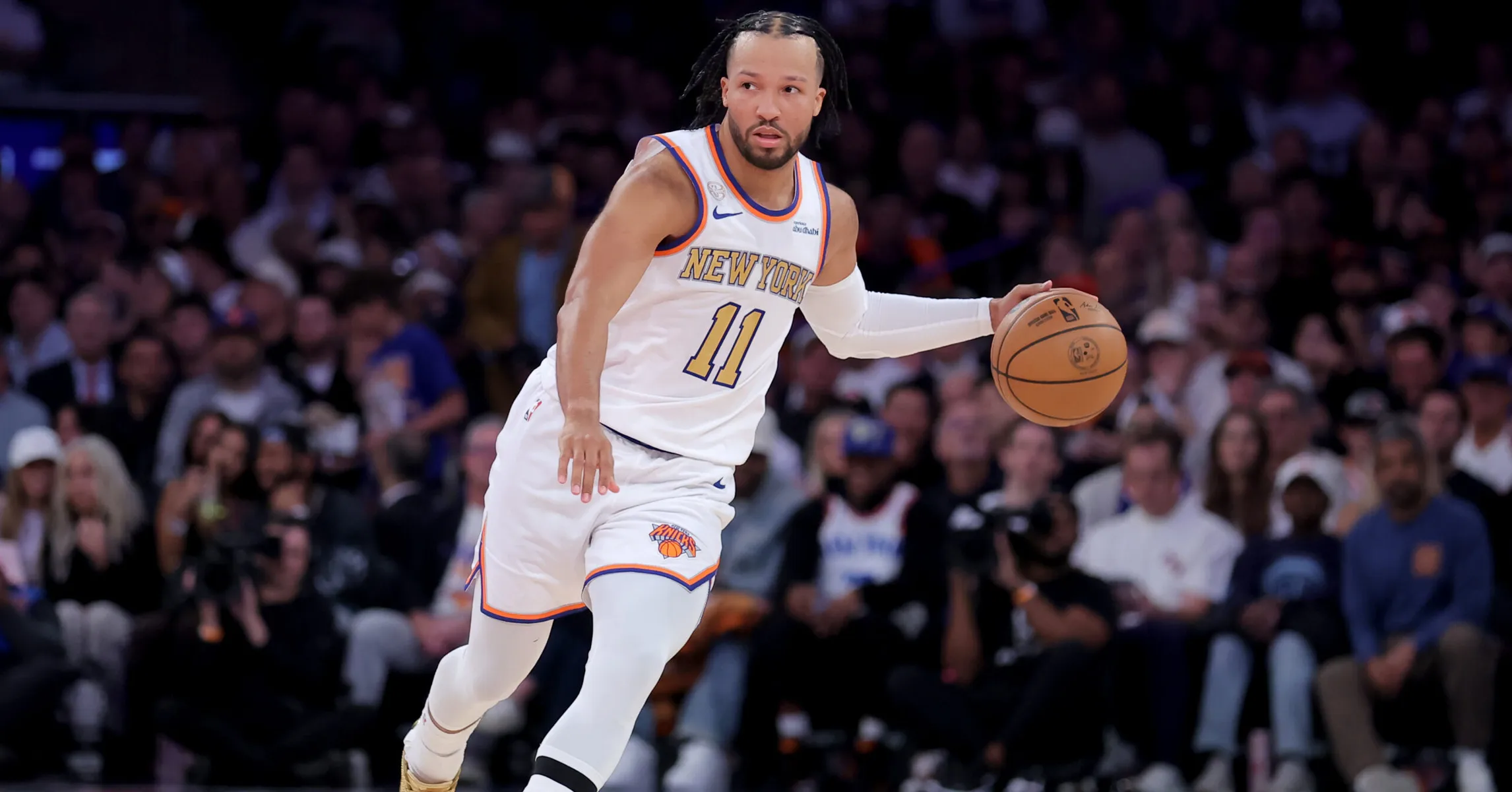 Jalen Brunson Rocks “Ring Night” Nike Kobe 6’s Against 76ers
