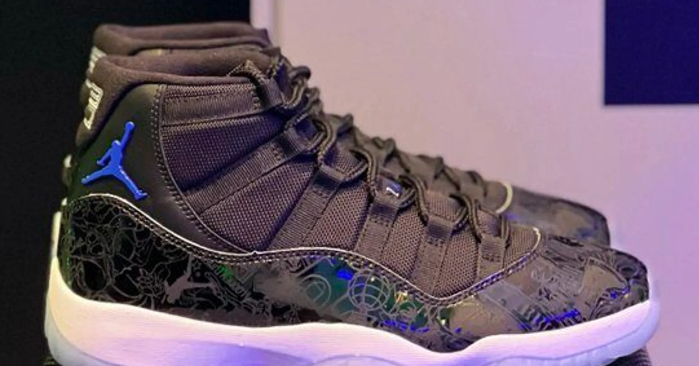Jordan Brand Made A Laser-Etched Air Jordan 11 For Space Jam
