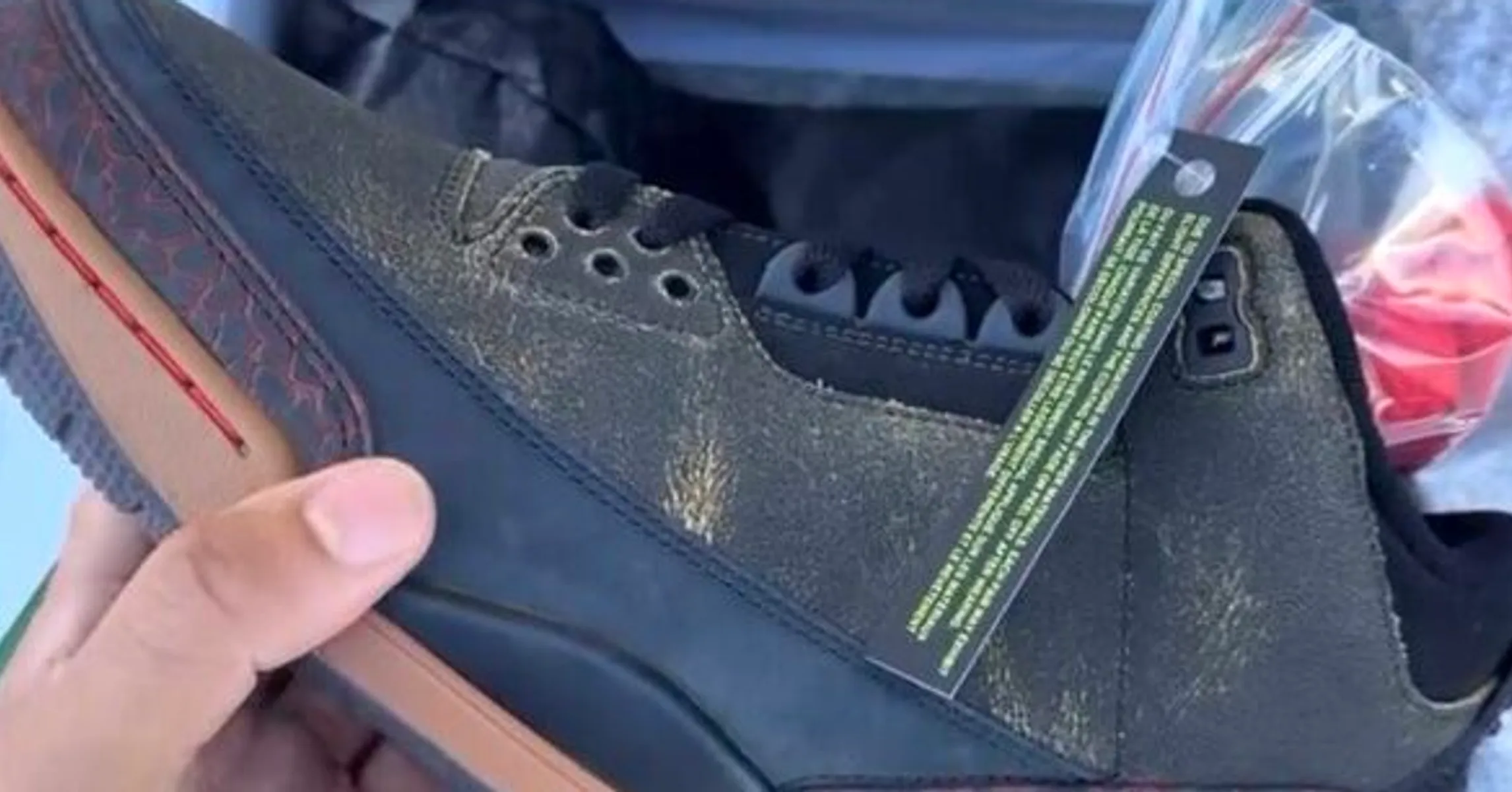 Air Jordan 3 “Not Nice” Unboxing Shows Off Its Holiday Packaging
