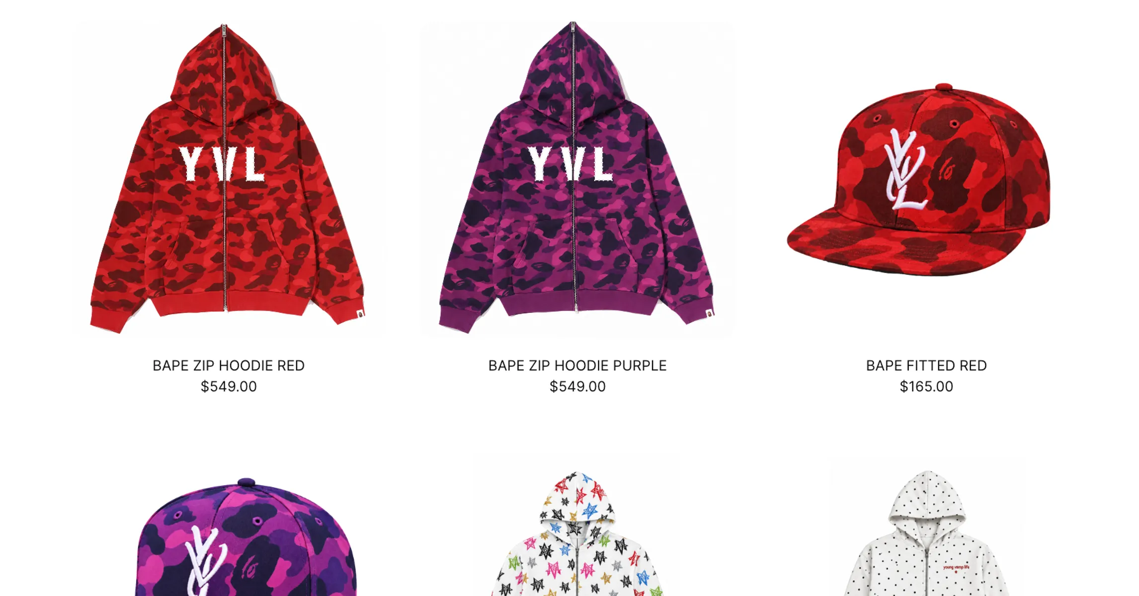 The Playboi Carti x BAPE Collection Just Dropped