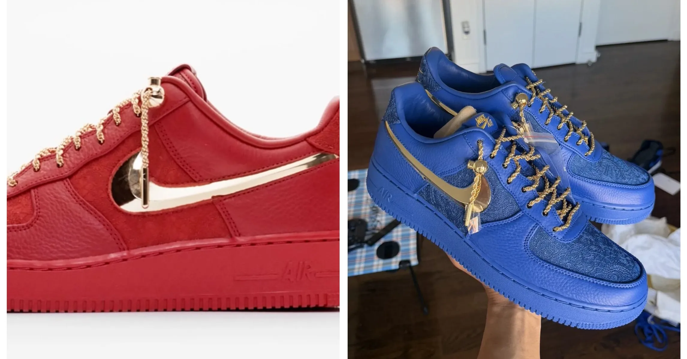 Victor Solomon Brings Red And Blue To Nike’s Air Force 1 Low