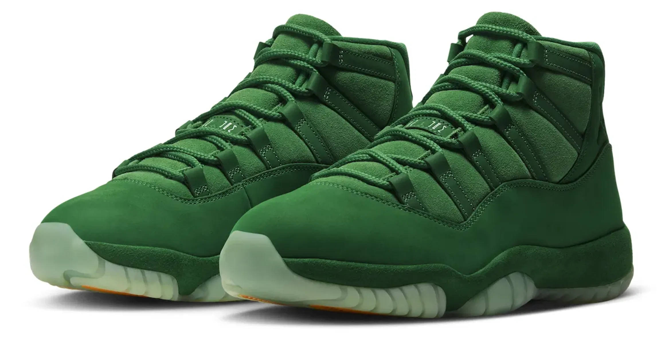 Official Photos Of The Air Jordan 11 “Green Screen” Are Here