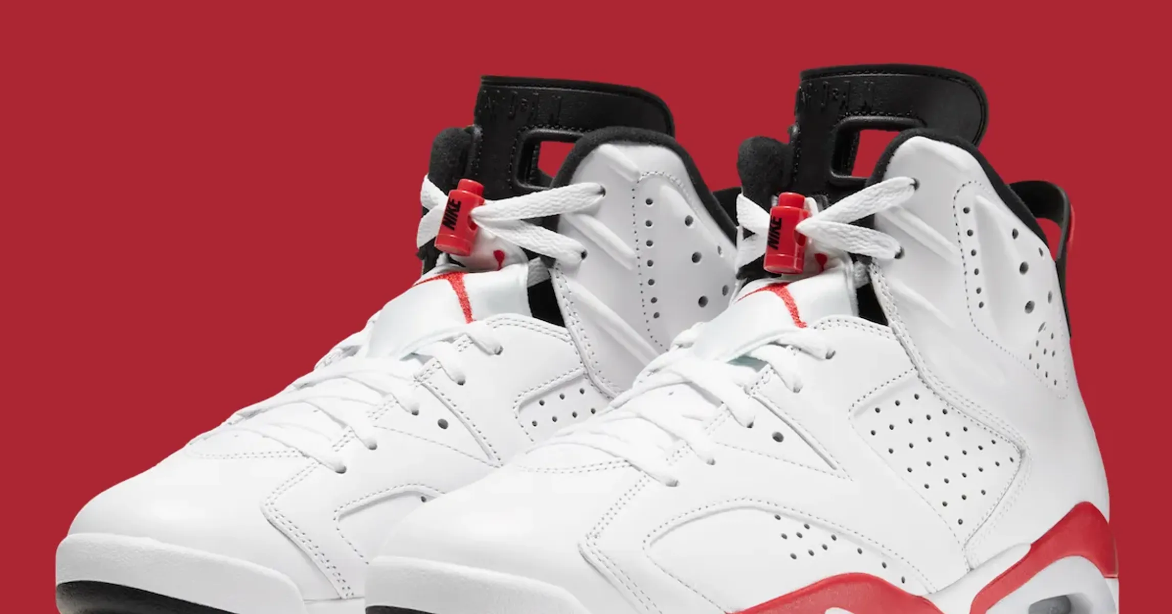 Official Images Of The Upcoming Air Jordan 6 “White Infrared” Are Here