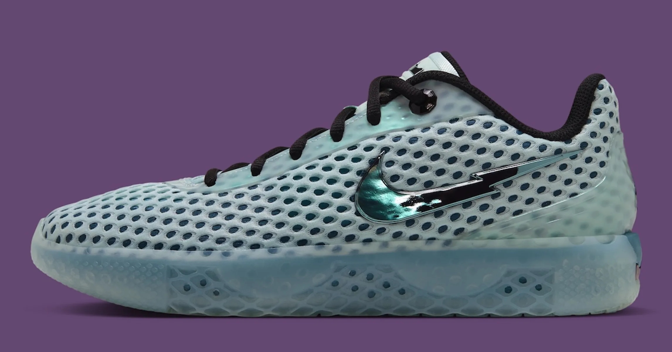 Bronny James Gets An Icy Blue Nike LeBron Witness