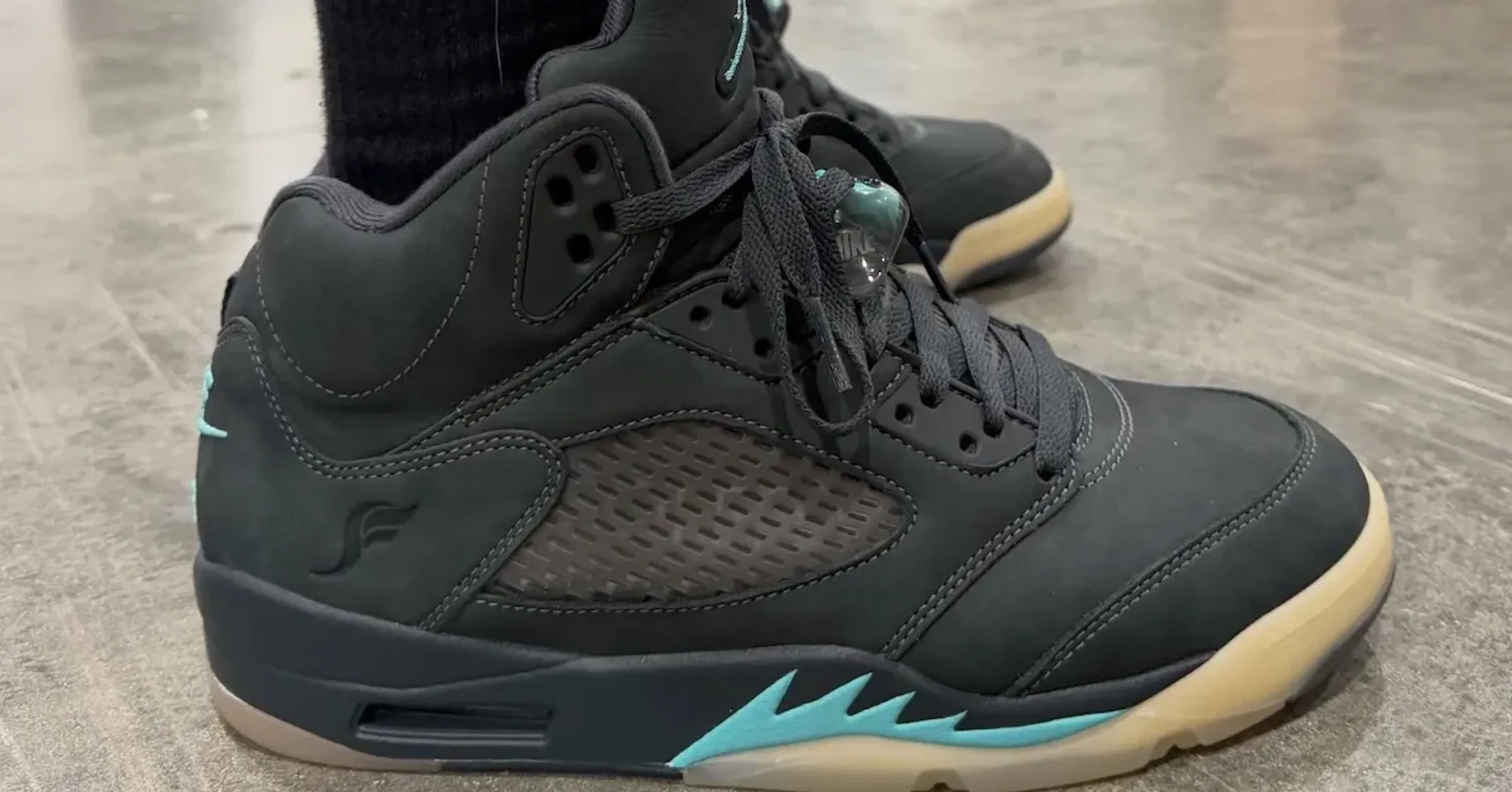 SoleFly’s Air Jordan 5 Looks Even Better On Feet