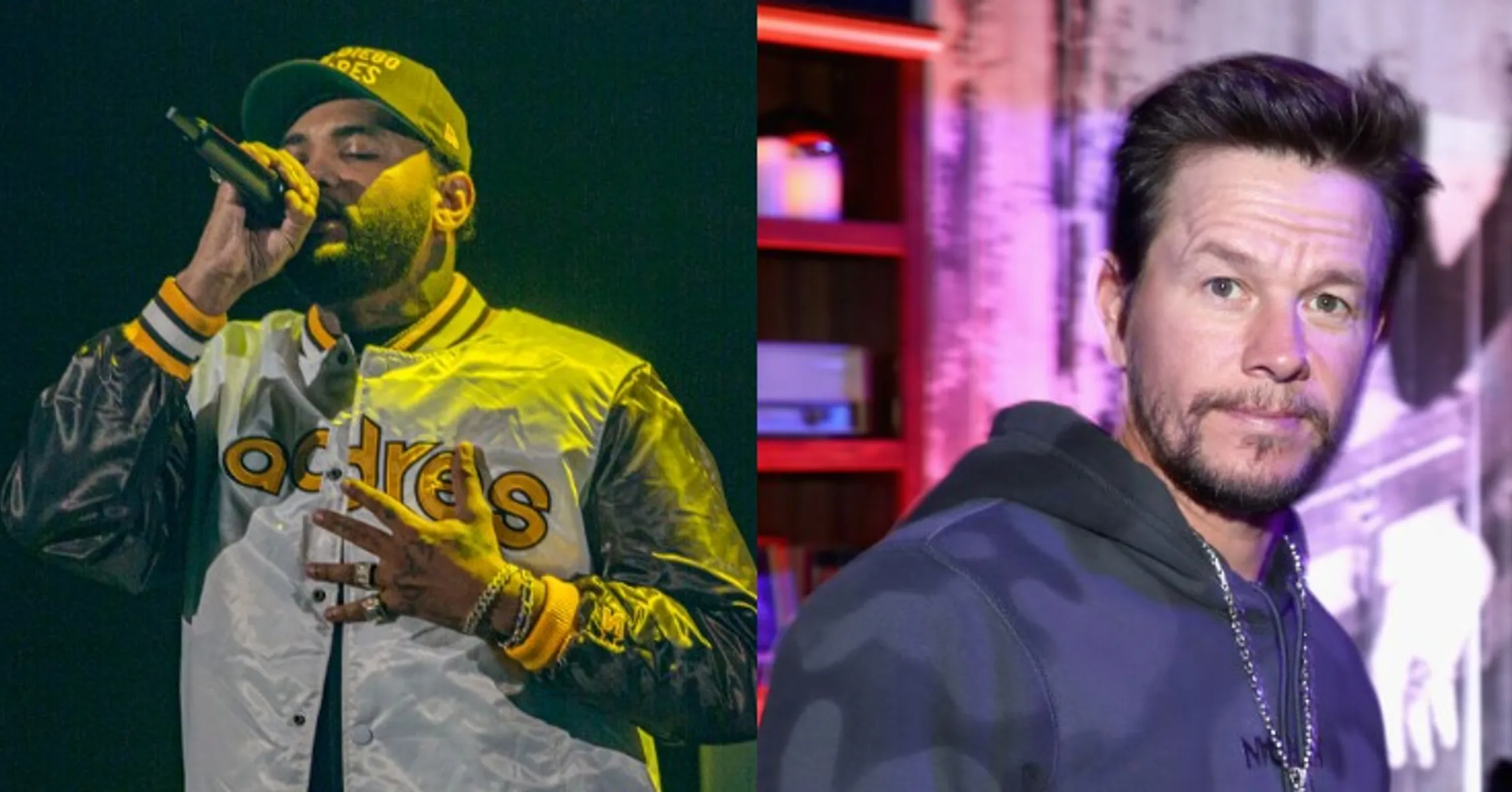 Joyner Lucas Celebrates Mark Wahlberg Bromance