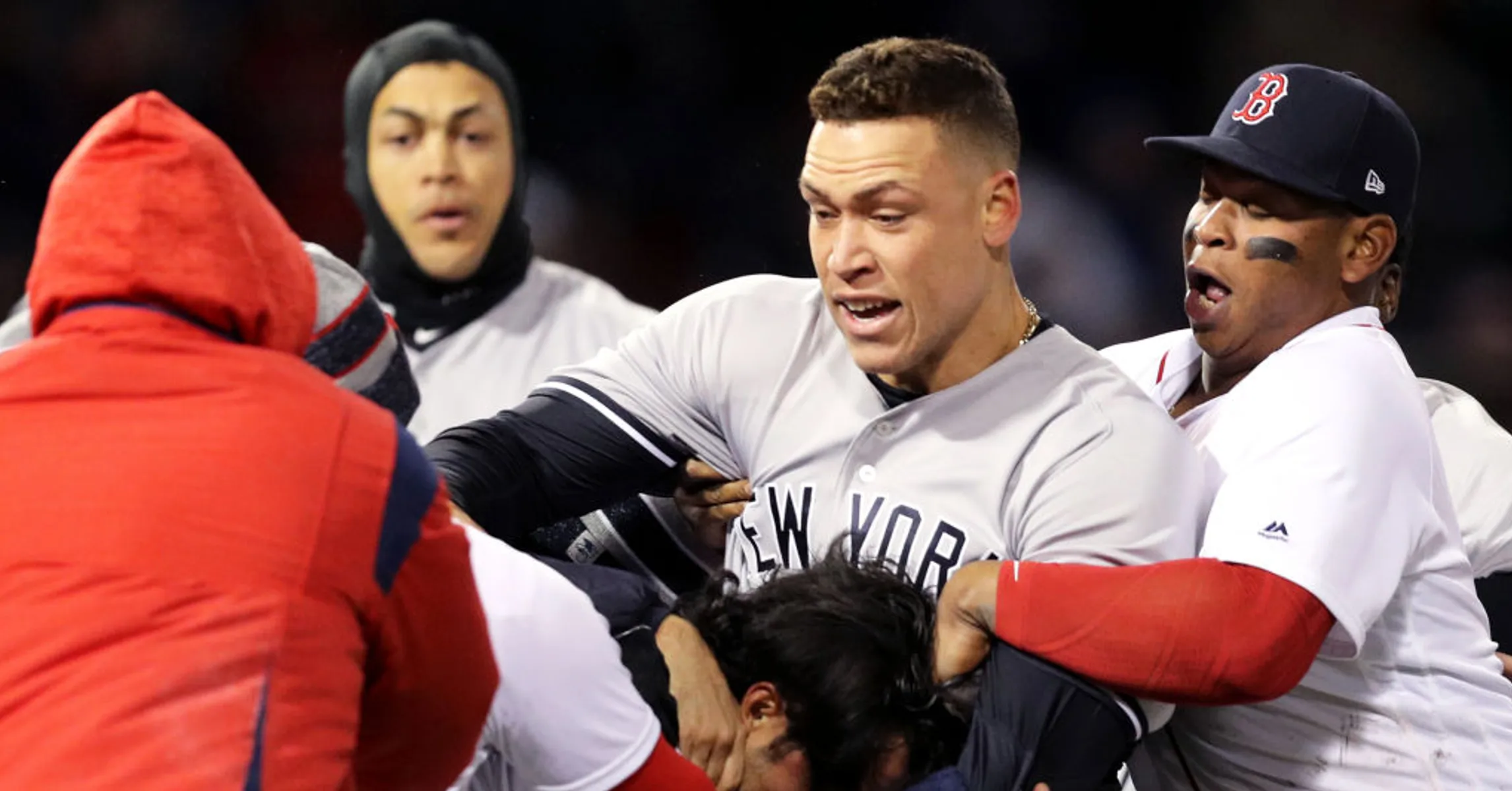 Yankees, Red Sox Brawl At Fenway Park