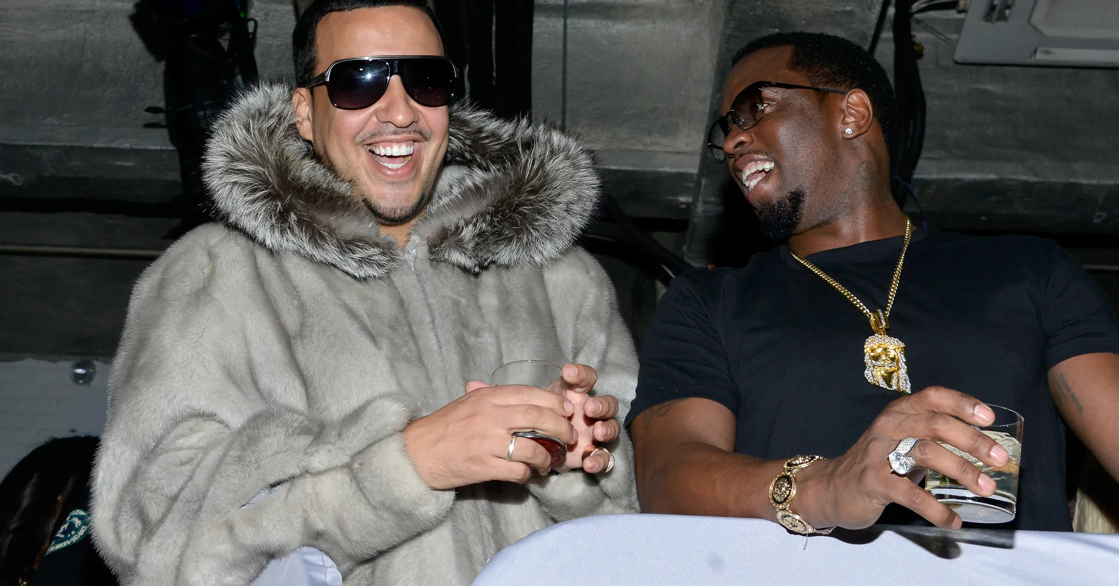 Diddy Caught Cutting French Montana & Fabolous Out Of Star-Studded Photo