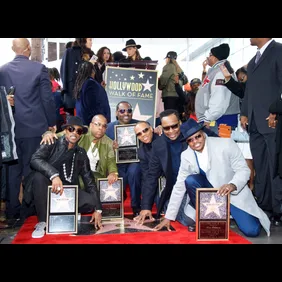 New Edition Honored With Star On The Hollywood Walk Of Fame