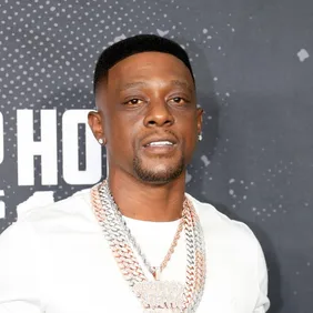Boosie Badazz attends the BET Hip Hop Awards 2019 at Cobb Energy Center on October 05, 2019 in Atlanta, Georgia. (Photo by Bennett Raglin/Getty Images for BET)