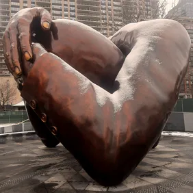 The Embrace Statue