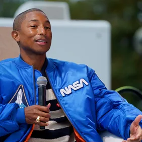 Pharrell Williams Holds Forum At Norfolk State University To Discuss Full Potential Of The Cities Of Virginia Beach And Norfolk In His Home State Of Virginia