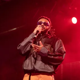Amine Performs In Berlin