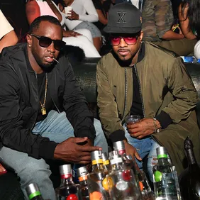 P. Diddy Hosts XS Lounge