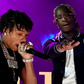 Young Thug Lil Baby iHeartRadio Album Release Party With Lil Baby At The iHeartRadio Theater Los Angeles