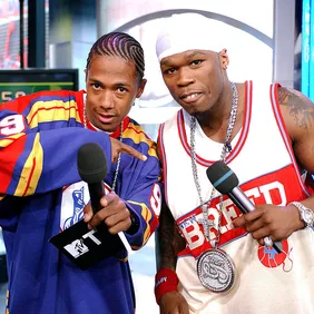 50 Cent Kicks Off MTV's "TRL" High School Week - April 14, 2003