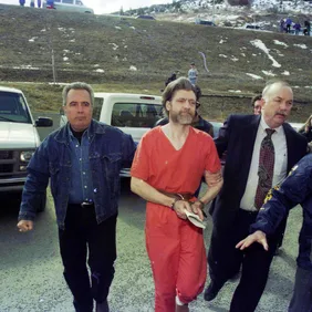 Authorities Escorting Unabomber Theodore Kaczynski