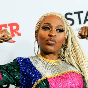 Lil Mo attends the Power Final Season Premiere held at