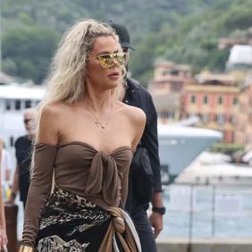 Celebrity Sightings In Portofino