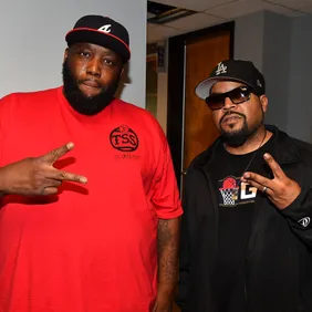 Ice Cube Visits V-103 Big Tigger's Afternoon Show