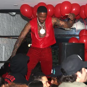 YG Hosts All Red Upscale Birthday Celebration at Melrose Place