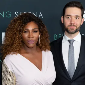 Serena Williams and Alexis Ohanian attend premiere HBO