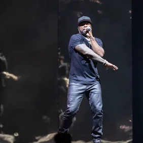 50 Cent Performs At Climate Pledge Arena