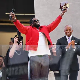 New York City Mayor Presents Sean "Diddy" Combs With Keys To The City